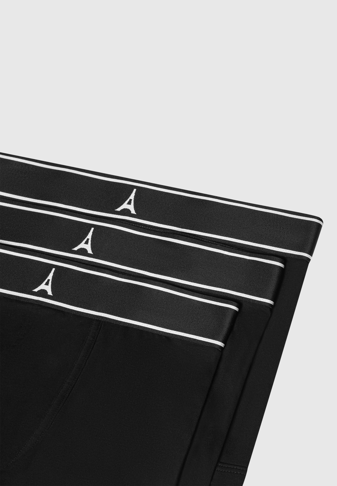 L'Eiffel Boxers Pack of 3  - Black - Image 5