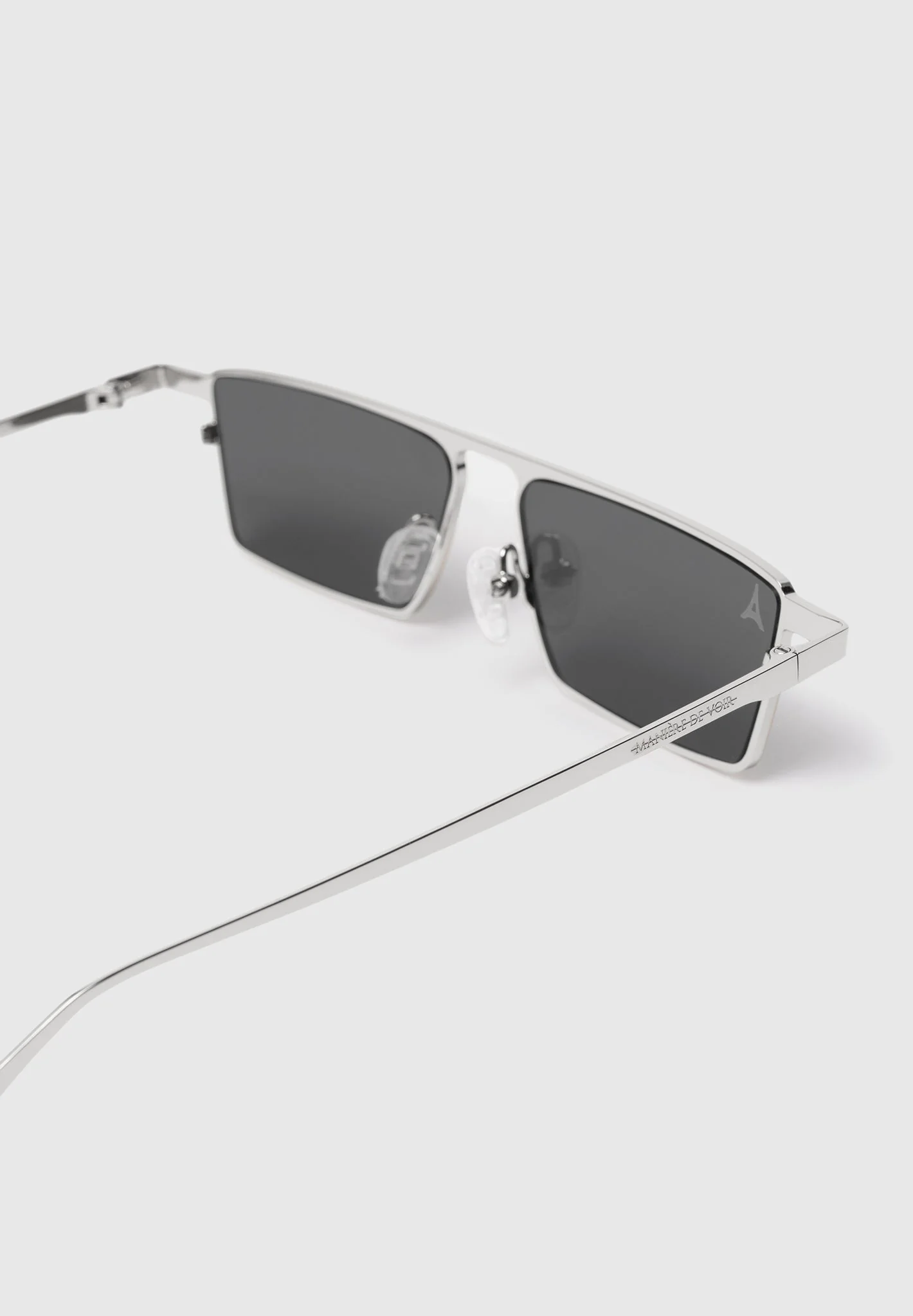 Palais - Aviator Sunglasses - Silver - Image 7