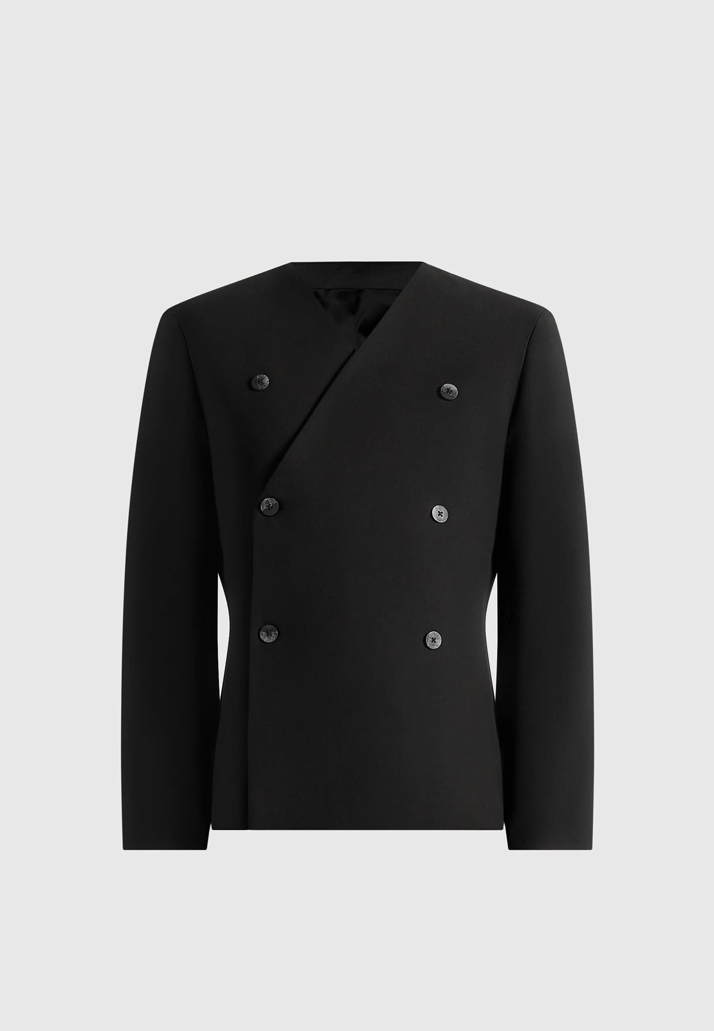 Timeo - Tailored Kimono Blazer - Black - Image 5