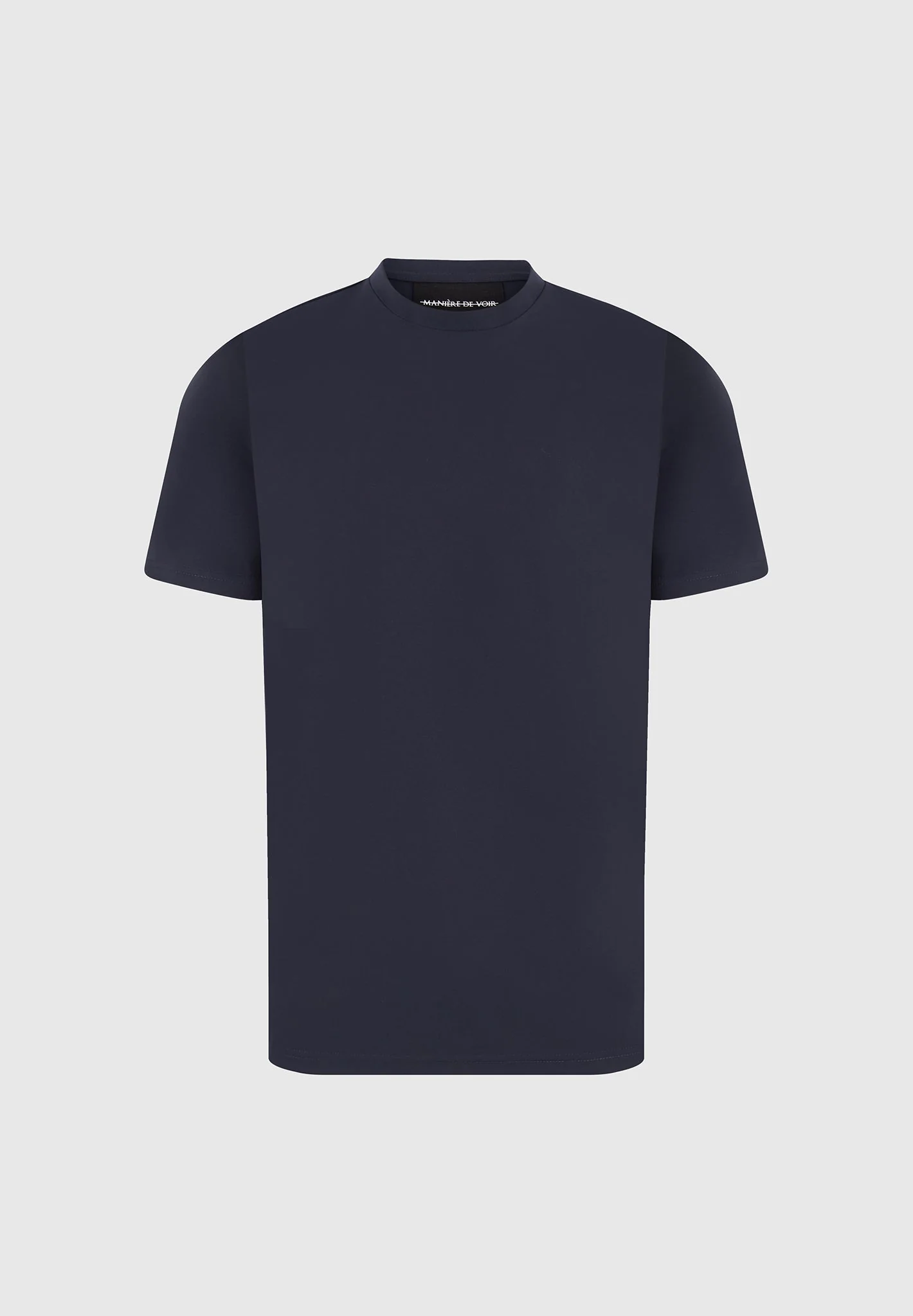 TS003 - Fitted Luxe T-Shirt - Navy - Image 5