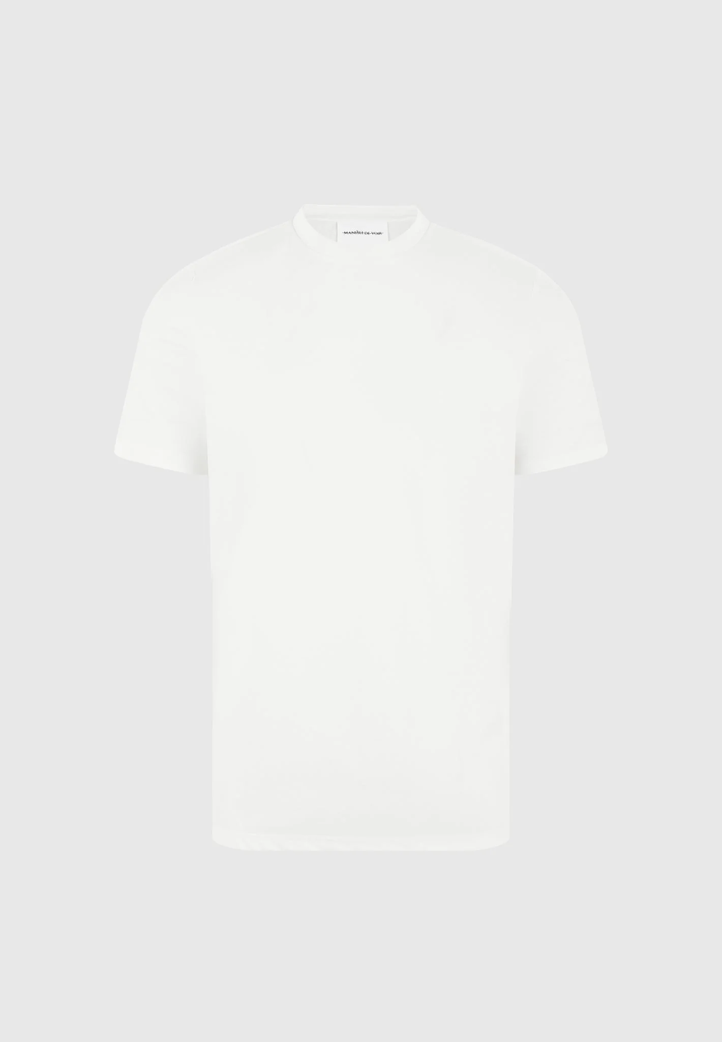 TS003 - Fitted Luxe T-Shirt - White - Image 5