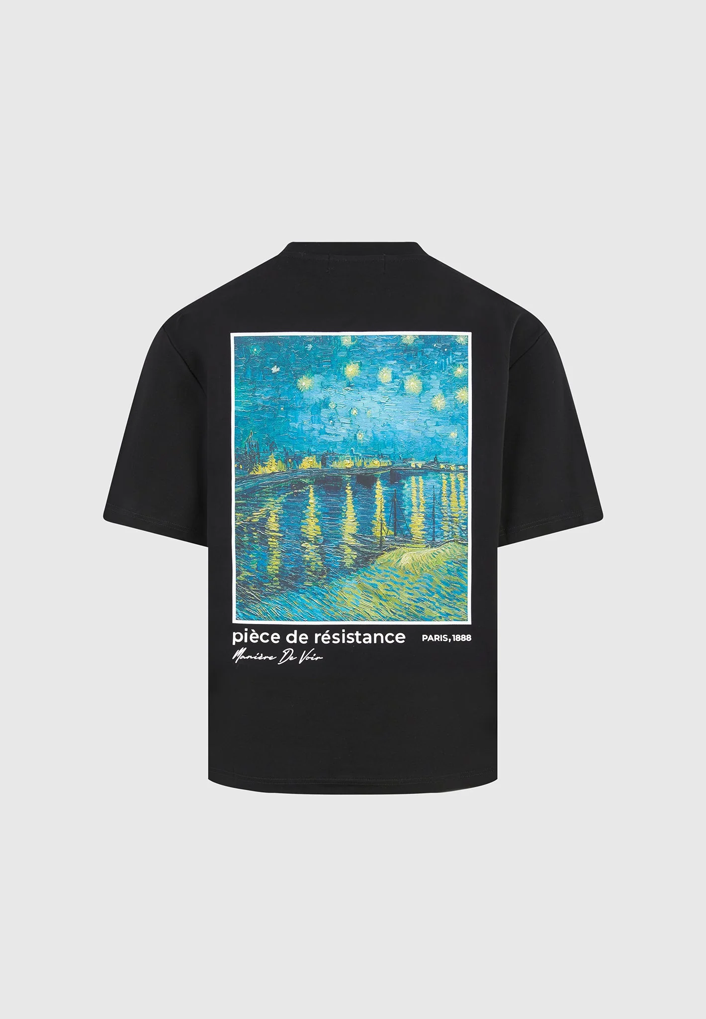 Piece De Resistance - Van Gogh T-Shirt - Black - Image 7