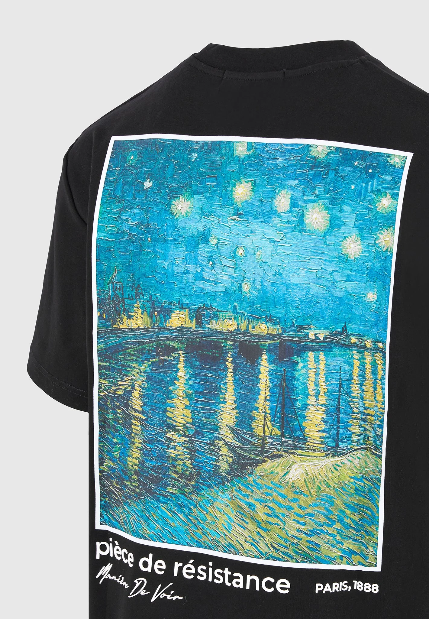 Piece De Resistance - Van Gogh T-Shirt - Black - Image 8